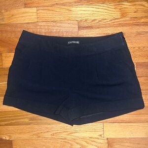 Express Black Dressy Shorts
